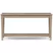 Wilmington Sand Sofa Table with Cane