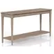 Wilmington Sand Sofa Table with Cane