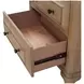 Wilmington Sand 2 Drawer Nightstand
