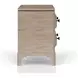 Wilmington Sand 2 Drawer Nightstand