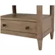Wilmington Sand Open Nightstand