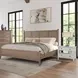 Wilmington White Open Nightstand