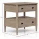 Wilmington Sand Open Nightstand