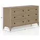 Wilmington Sand Modern Dresser