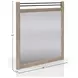 Wilmington Sand Poster Mirror
