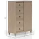 Wilmington Sand Door Chest