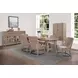 Wilmington Sand HiLo Triad Dining Table
