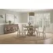 Wilmington Sand Round Extendable Dining Table