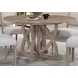 Wilmington Sand Round Extendable Dining Table