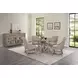 Wilmington Sand Round Extendable Dining Table