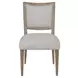 Wilmington Sand Upholstered Dining Chair Set of 2