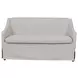 Wilmington Sand 60" Slipcovered Settee