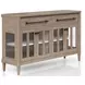 Wilmington Sand HiLo Triad Dining Room Set