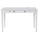 Wilmington White 48" Writing Home Office Set