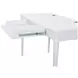 Wilmington White 48" Writing Home Office Set