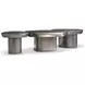 Clawson Graphite Freeform Medium Cocktail Table