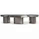 Clawson Graphite Freeform Medium Cocktail Table