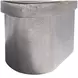 Clawson Graphite Freeform Small Cocktail Table