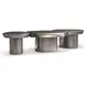 Clawson Graphite Freeform Small Cocktail Table