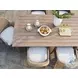 Isle of Palms Mocha Teak Rectangular Outdoor Dining Table
