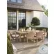 Isle of Palms Mocha Teak Rectangular Outdoor Dining Table