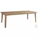 Isle of Palms Mocha Teak Rectangular Outdoor Dining Table