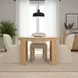 Mia Beige Upholstered Side Chair
