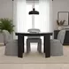 Mia Warm Gray Upholstered Side Chair
