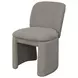 Mia Warm Gray Upholstered Side Chair