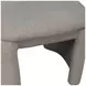 Mia Warm Gray Upholstered Side Chair
