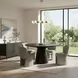 Mia Warm Gray Upholstered Side Chair