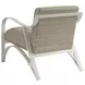 Sand Dune Cream Outdoor Rectangular Stone Top Dining Room Set