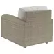 Sand Dune Cream Upholstered Outdoor Lounge Chair