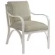 Sand Dune Cream Outdoor Round Stone Top Dining Room Set