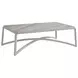 Sand Dune Cream Outdoor Rectangular Stone Top Cocktail Table
