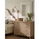Haven Warm White Rectangle Mirror