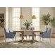 Haven Sun Oak 102" Extendable Rectangular Dining Table