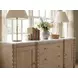 Haven Sun Oak 72" 3 Drawer Credenza