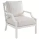 Island Classic White and Brown Outdoor Living Room Set