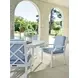 Island Classic Blue Upholstered Outdoor Arm Chair