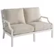 Island Classic Brown Outdoor 27" Loveseat