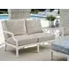 Island Classic Brown Outdoor 27" Loveseat