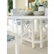 Island Classic Cream and Gray Outdoor 60" Round Quartz Top Dining Table