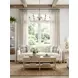 Haven Warm White Etagere with 4 Shelves