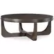 Tribeca Brown Round Cocktail Table