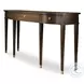 Tribeca American Walnut 3 Drawer Console Table