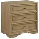 Magnolia Cashew Planked Panel Bedroom Set