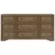 Magnolia Almond Planked Panel Bedroom Set