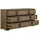 Magnolia Almond Planked Panel Bedroom Set