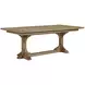 Magnolia Cashew 114" Extendable Rectangular Dining Table
